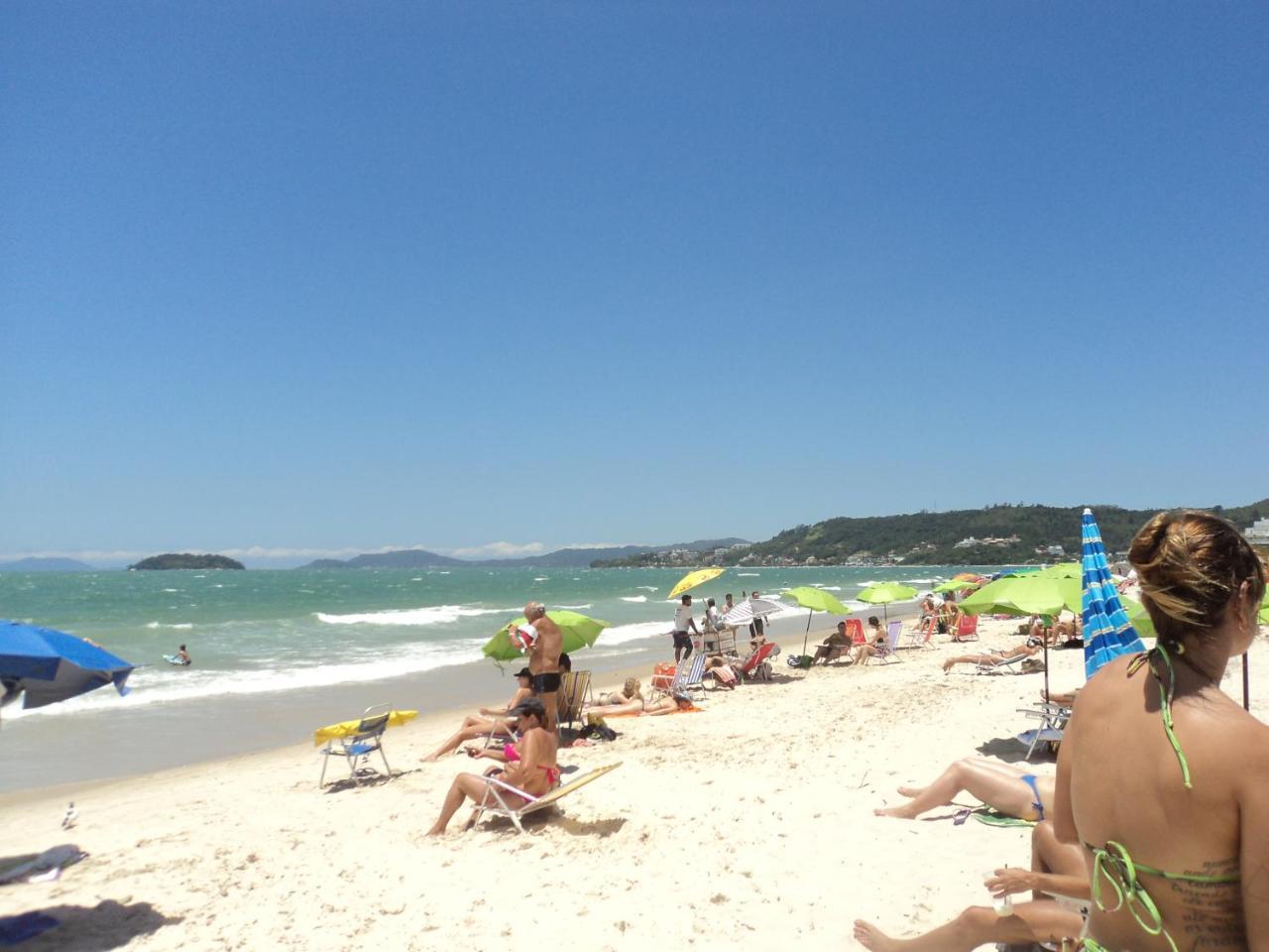 Lindo Apto Na Rua Da Praia Ingleses Florianópolis Zewnętrze zdjęcie